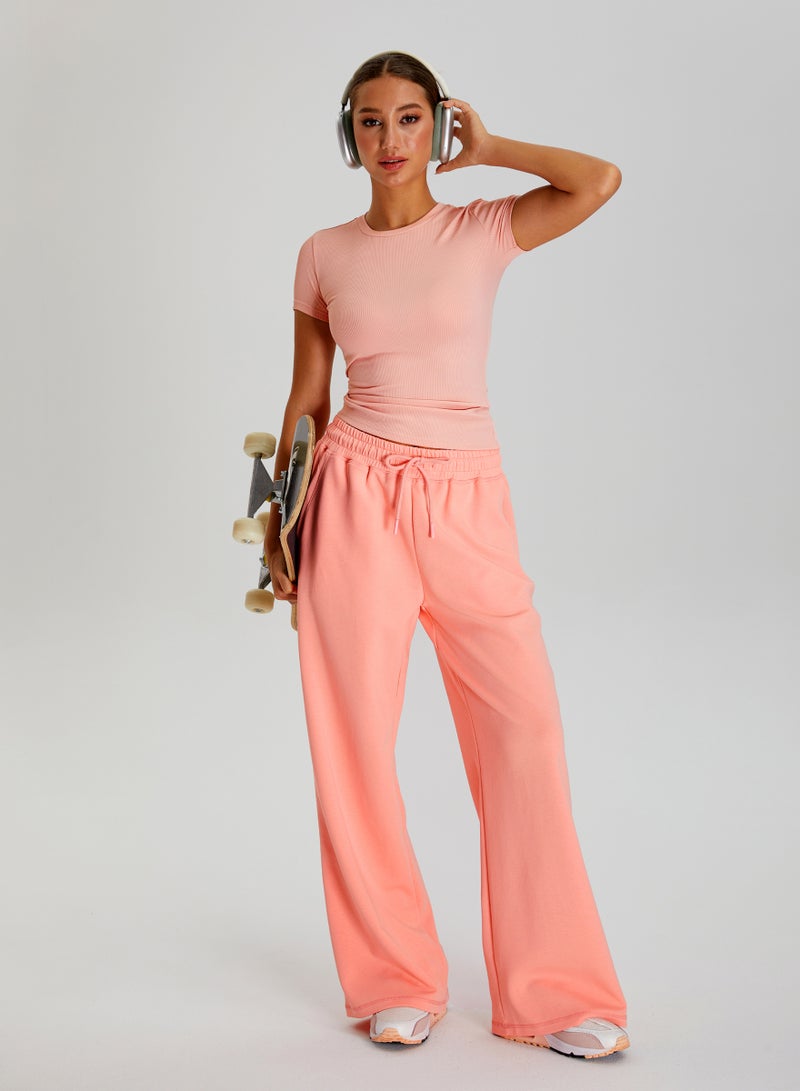 KAWN.YOGA High Waist Wide Leg Joggers - Image 3